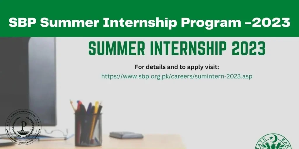 SBP Summer Internship Program 2023 Apply Online