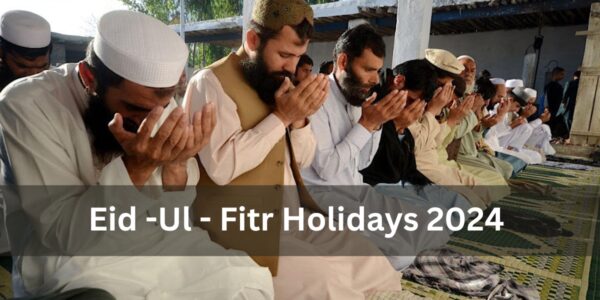 Eid Holidays in Pakistan